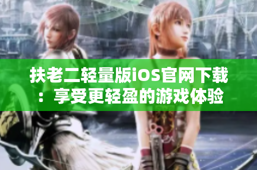 扶老二輕量版iOS官網(wǎng)下載：享受更輕盈的游戲體驗(yàn)