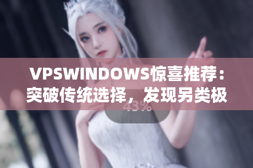 VPSWINDOWS驚喜推薦：突破傳統(tǒng)選擇，發(fā)現(xiàn)另類極致性能