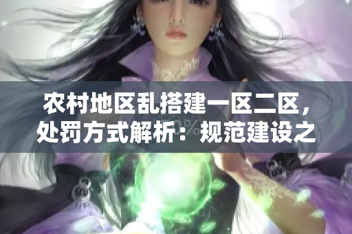 農(nóng)村地區(qū)亂搭建一區(qū)二區(qū)，處罰方式解析：規(guī)范建設(shè)之道