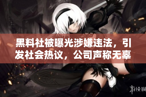 黑料社被曝光涉嫌違法，引發(fā)社會熱議，公司聲稱無辜。