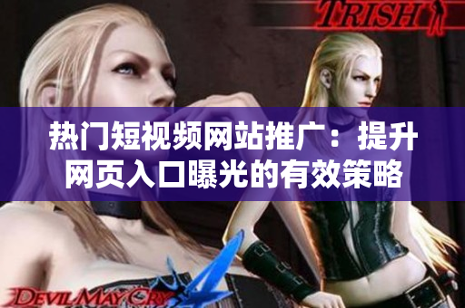 熱門短視頻網(wǎng)站推廣：提升網(wǎng)頁入口曝光的有效策略