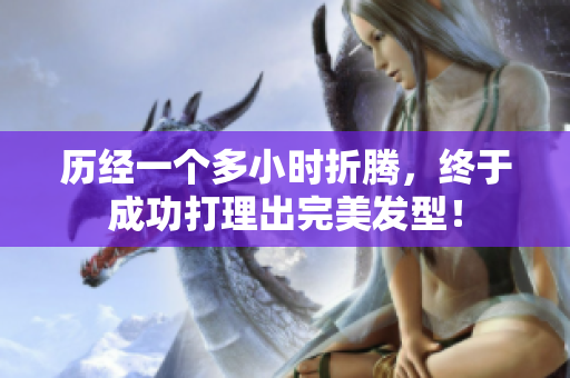 歷經(jīng)一個(gè)多小時(shí)折騰，終于成功打理出完美發(fā)型！