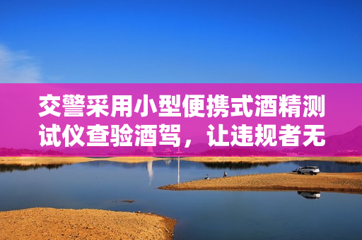 交警采用小型便攜式酒精測(cè)試儀查驗(yàn)酒駕，讓違規(guī)者無處遁形