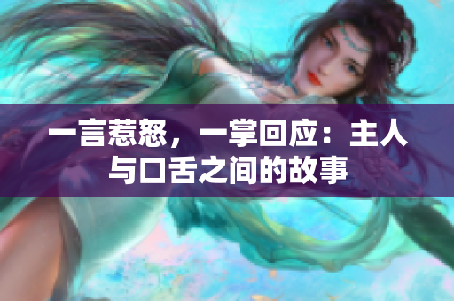 一言惹怒，一掌回應(yīng)：主人與口舌之間的故事