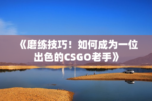 《磨練技巧！如何成為一位出色的CSGO老手》