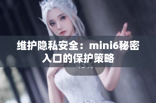 維護(hù)隱私安全：mini6秘密入口的保護(hù)策略