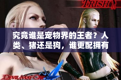 究竟誰是寵物界的王者？人類、豬還是狗，誰更配擁有這個(gè)稱號(hào)？
