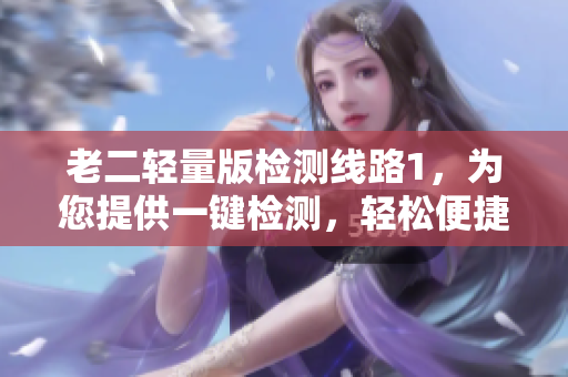 老二輕量版檢測線路1，為您提供一鍵檢測，輕松便捷！