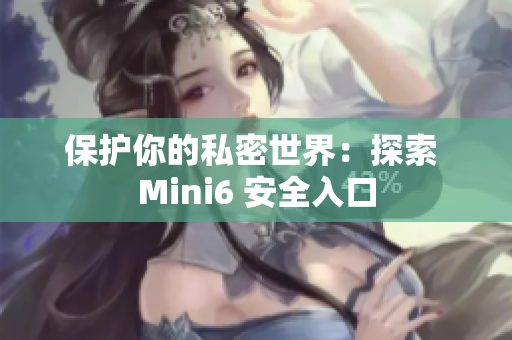 保護(hù)你的私密世界：探索 Mini6 安全入口