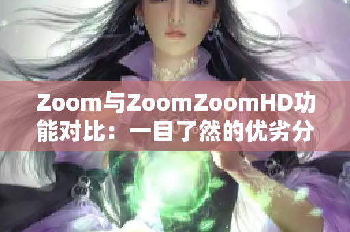 Zoom與ZoomZoomHD功能對(duì)比：一目了然的優(yōu)劣分析