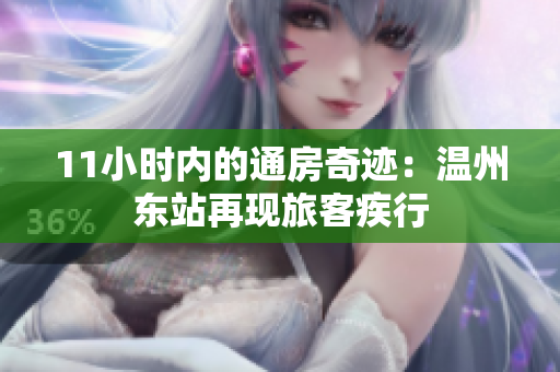 11小時內(nèi)的通房奇跡：溫州東站再現(xiàn)旅客疾行