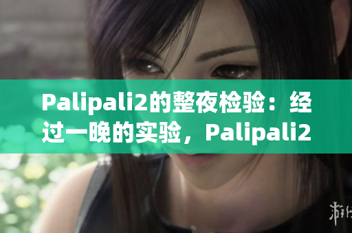 Palipali2的整夜檢驗(yàn)：經(jīng)過一晚的實(shí)驗(yàn)，Palipali2表現(xiàn)如何？