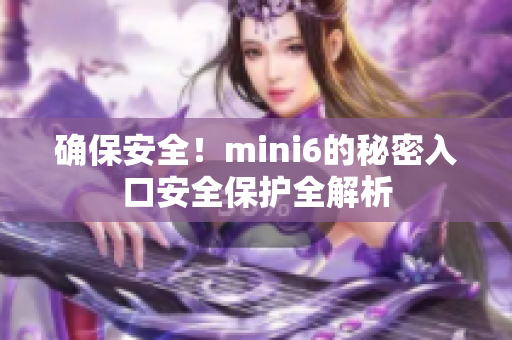 確保安全！mini6的秘密入口安全保護全解析