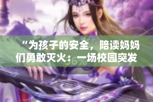 “為孩子的安全，陪讀媽媽們勇敢滅火：一場校園突發(fā)事件的感人后續(xù)”