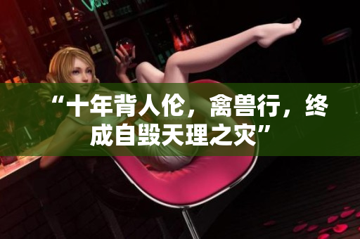 “十年背人倫，禽獸行，終成自毀天理之災(zāi)”