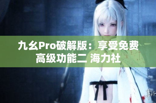 九幺Pro破解版：享受免費高級功能二 海力社