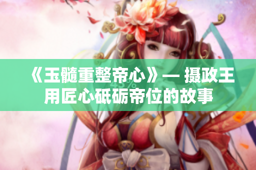 《玉髓重整帝心》— 攝政王用匠心砥礪帝位的故事
