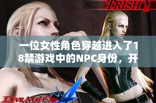 一位女性角色穿越進入了18禁游戲中的NPC身份，開始了一段新的旅程