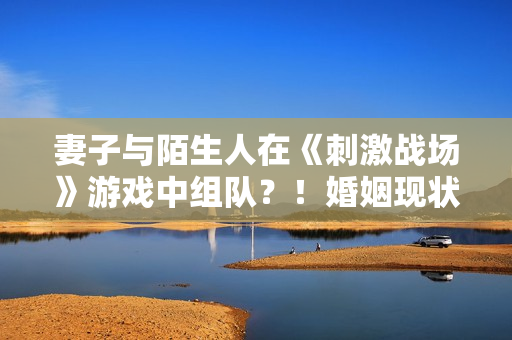 妻子與陌生人在《刺激戰(zhàn)場》游戲中組隊？！婚姻現(xiàn)狀引發(fā)熱議！