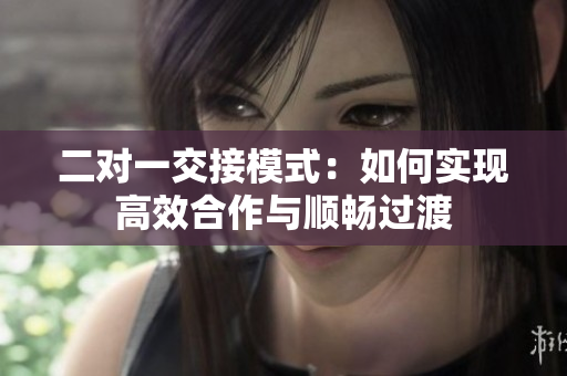 二對(duì)一交接模式：如何實(shí)現(xiàn)高效合作與順暢過(guò)渡