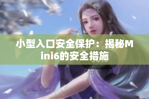小型入口安全保護(hù)：揭秘Mini6的安全措施