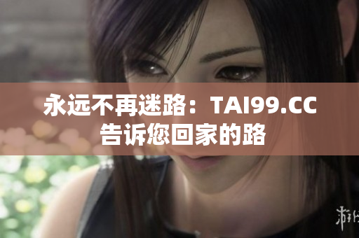 永遠(yuǎn)不再迷路：TAI99.CC 告訴您回家的路