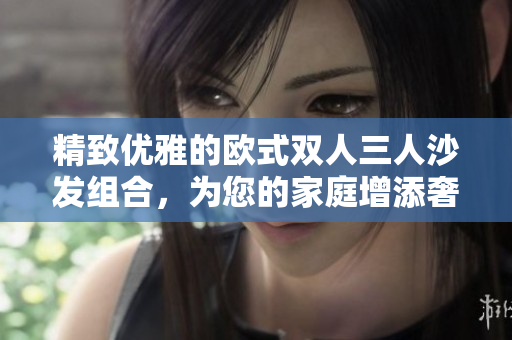 精致優(yōu)雅的歐式雙人三人沙發(fā)組合，為您的家庭增添奢華與舒適
