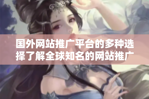 國外網(wǎng)站推廣平臺的多種選擇了解全球知名的網(wǎng)站推廣平臺