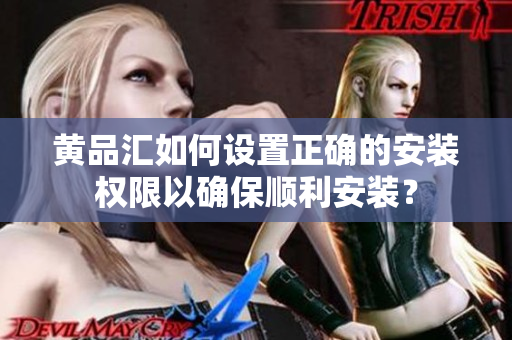 黃品匯如何設(shè)置正確的安裝權(quán)限以確保順利安裝？
