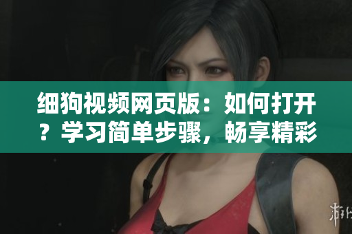 細(xì)狗視頻網(wǎng)頁版：如何打開？學(xué)習(xí)簡(jiǎn)單步驟，暢享精彩內(nèi)容