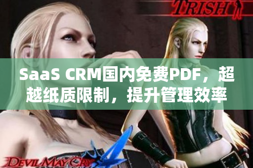 SaaS CRM國內(nèi)免費PDF，超越紙質(zhì)限制，提升管理效率
