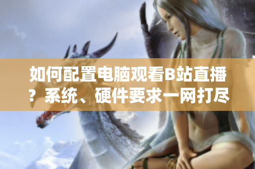 如何配置電腦觀看B站直播？系統(tǒng)、硬件要求一網(wǎng)打盡