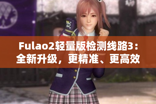 Fulao2輕量版檢測線路3：全新升級，更精準、更高效的檢測體驗