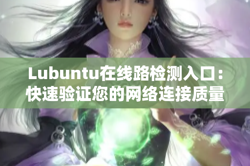 Lubuntu在線路檢測入口：快速驗(yàn)證您的網(wǎng)絡(luò)連接質(zhì)量