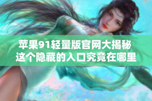 蘋果91輕量版官網(wǎng)大揭秘 這個隱藏的入口究竟在哪里？