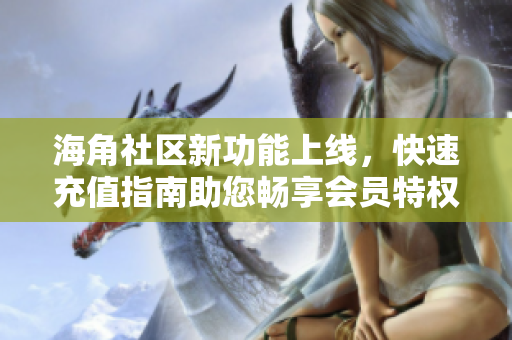 海角社區(qū)新功能上線，快速充值指南助您暢享會(huì)員特權(quán)