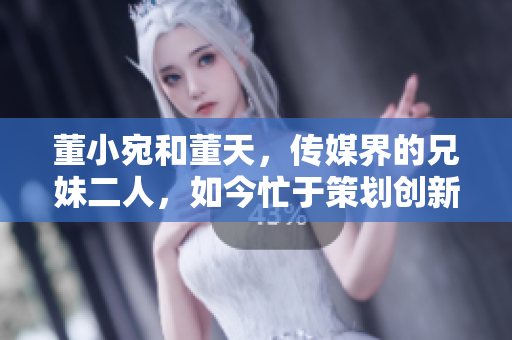 董小宛和董天，傳媒界的兄妹二人，如今忙于策劃創(chuàng)新節(jié)目，展現(xiàn)新視野。